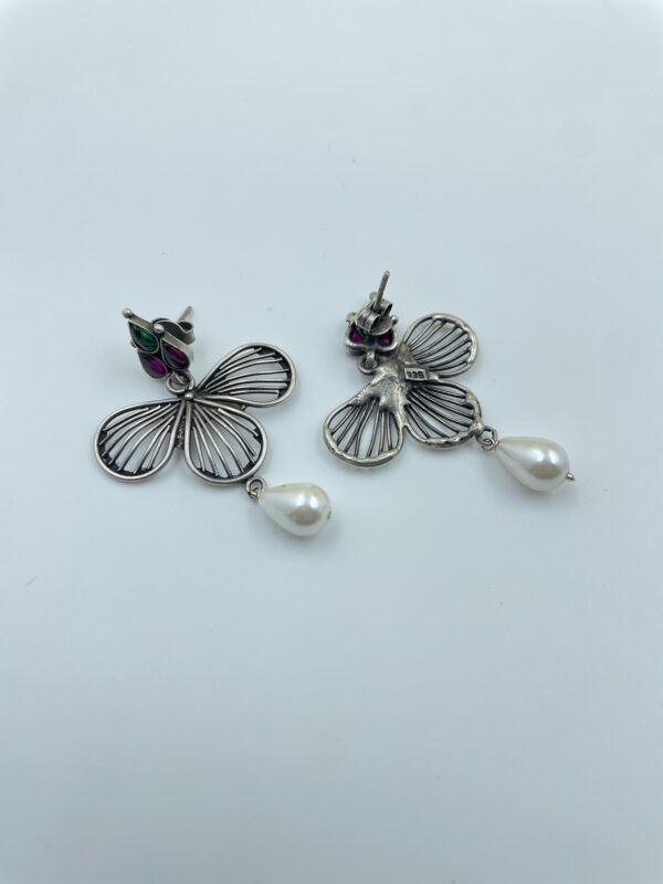 Bridal Floral Filigree Earrings