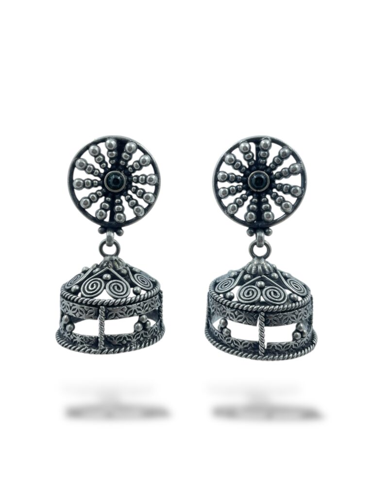 Shop Chakra Jali Jhumka Earrings