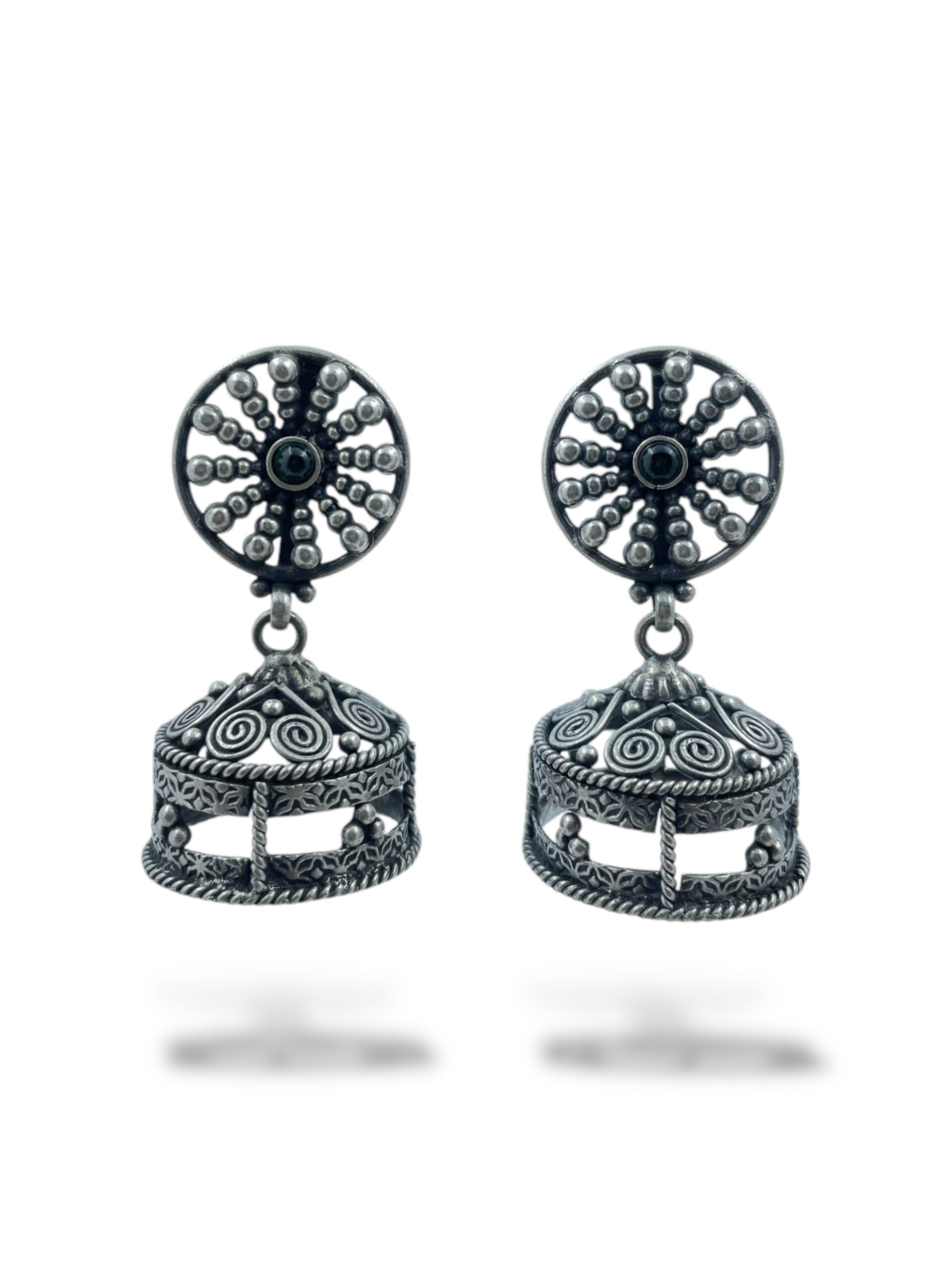 Shop Chakra Jali Jhumka Earrings