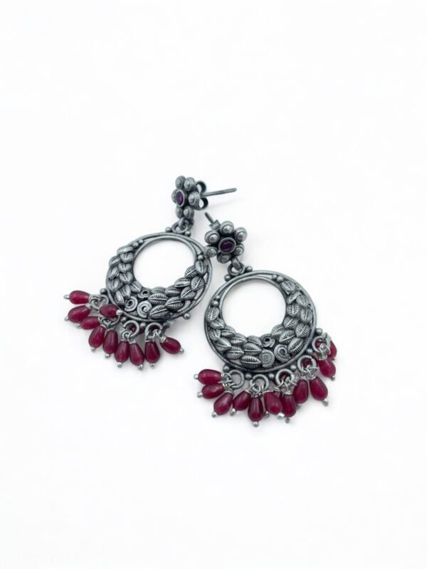 Purchase Elegent Leaf Design Chandbali Earrings