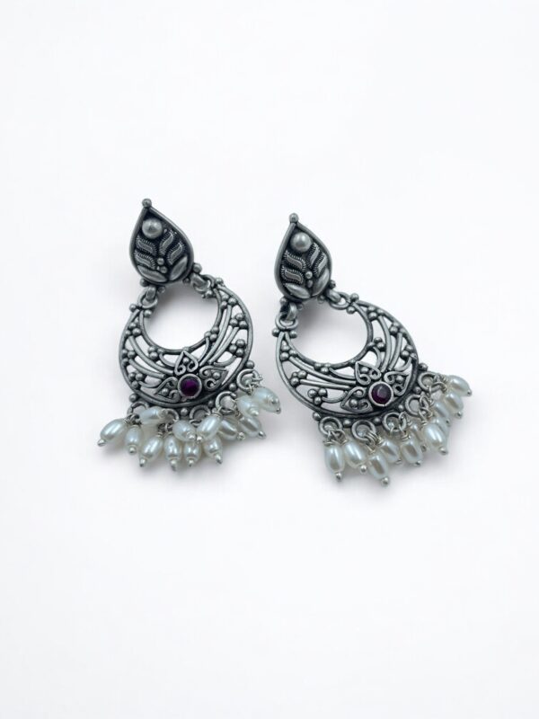 Buy Ethereal Dewdrop Arches Chandbali Earrings