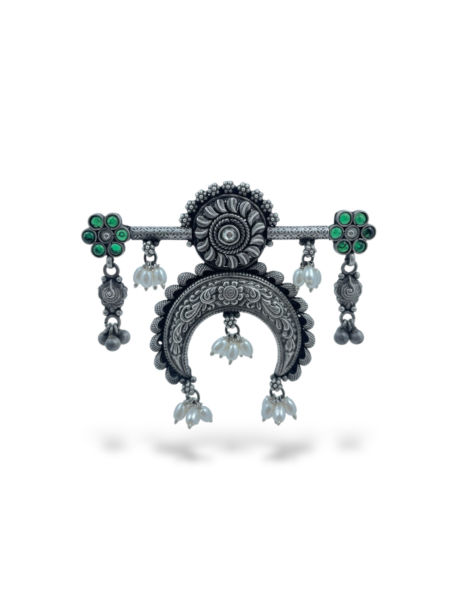 Floral Bar Traditional Pendent Set