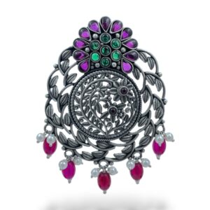 Acquire Floral Gem Pendant