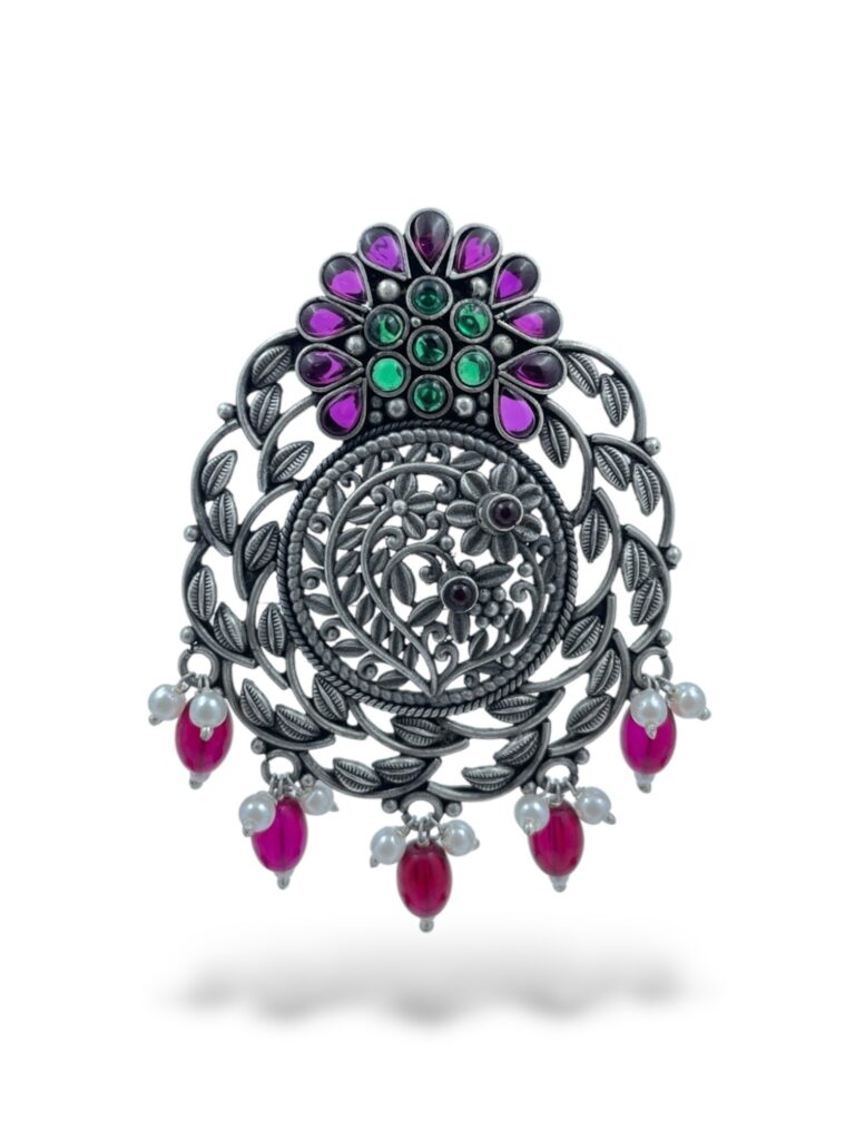Acquire Floral Gem Pendant