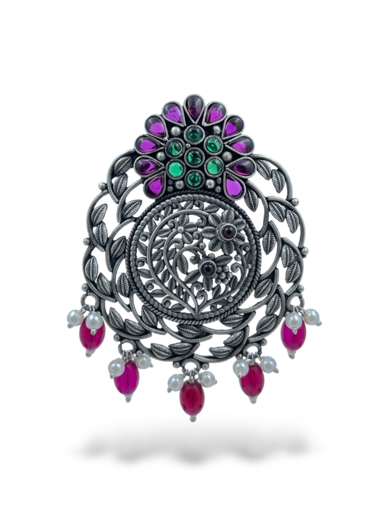 Acquire Floral Gem Pendant