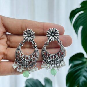 Shop Floral Jaali Chandbali Earrings