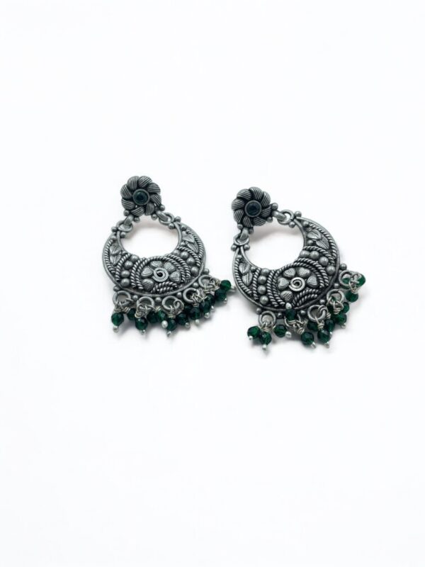 Garden Trellis Chandbali Earrings