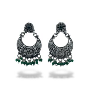 Get Garden Trellis Chandbali Earrings