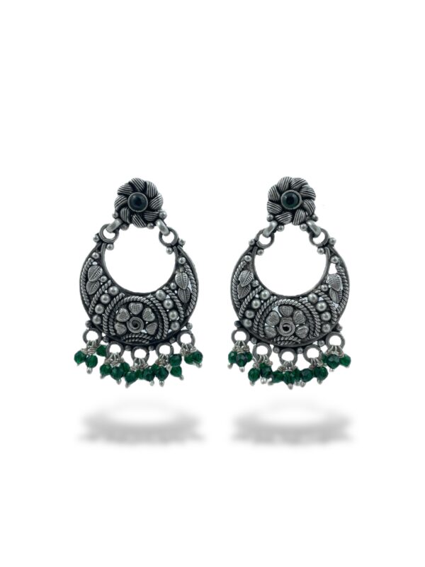 Get Garden Trellis Chandbali Earrings