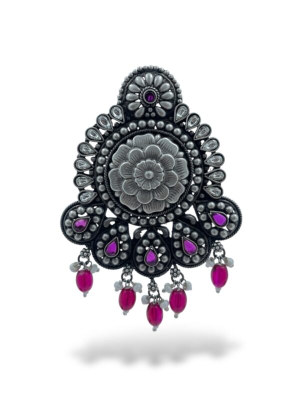 Sterling Silver Kamal Chakra Pendant