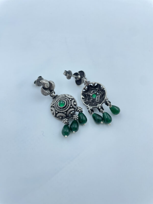 Laxmi Pendent Floral Earrings