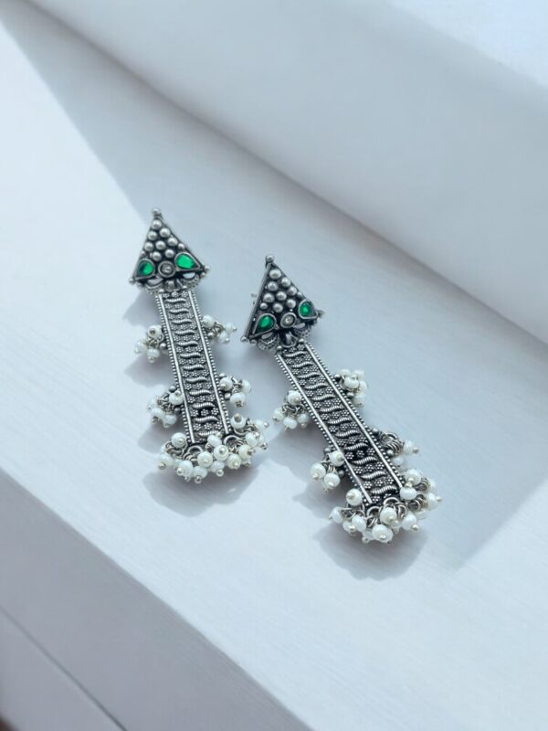 Long Filigree Earrings