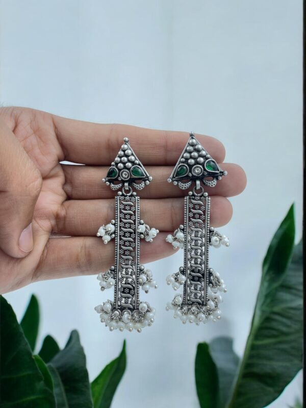 Beautiful Long Filigree Earrings