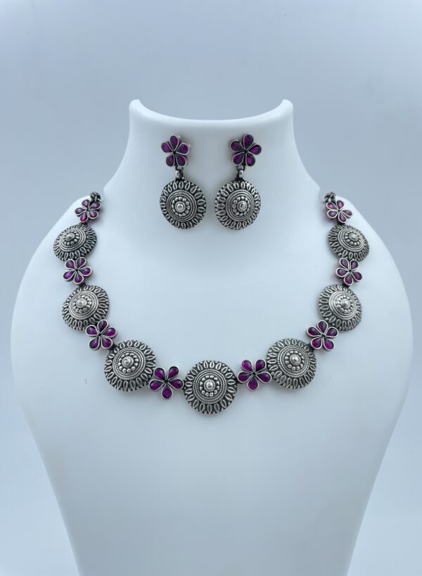 Gorgeous Malini Mala Necklace with Earrings
