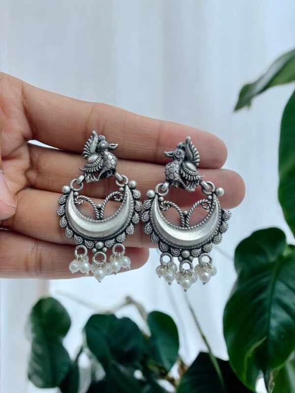 Buy Mayura Chandbali Earrings