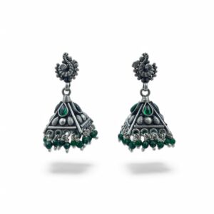 Buy Mayura Trikon Jhumka Earrings