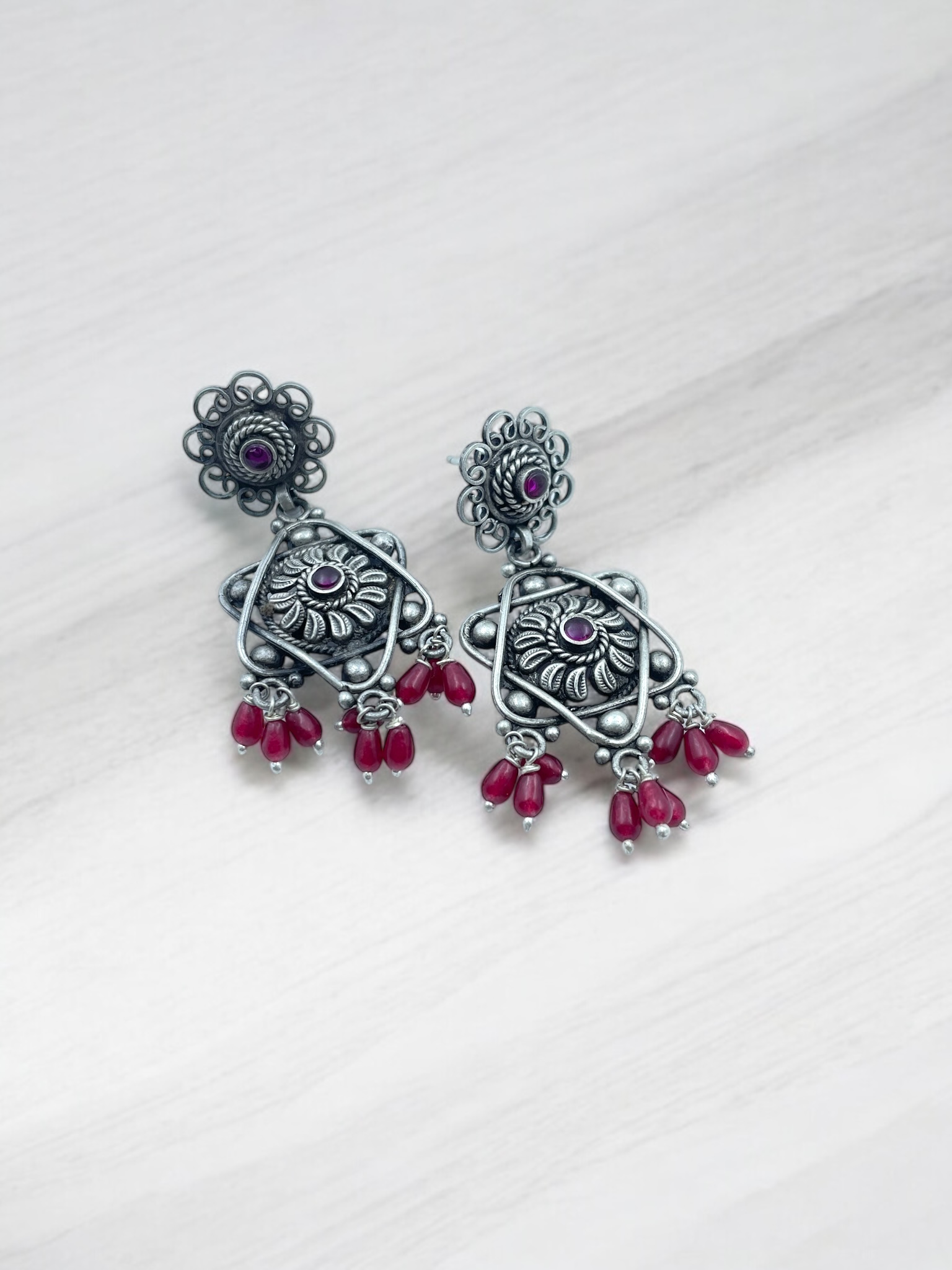 Star Petal Earrings