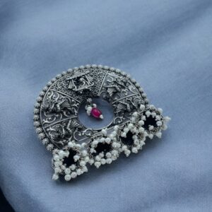 Temple Filigree Jhumka Pendent
