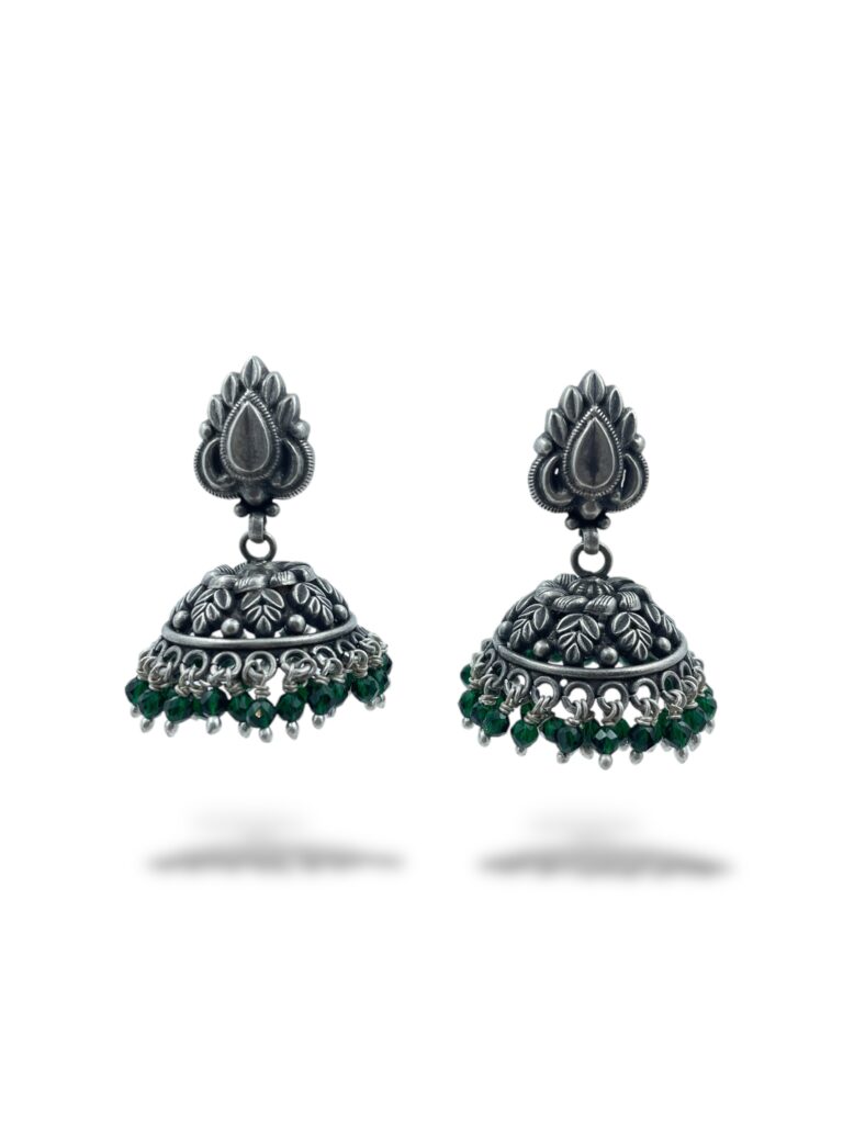Shop Pearl Temple Jhumka Earrings