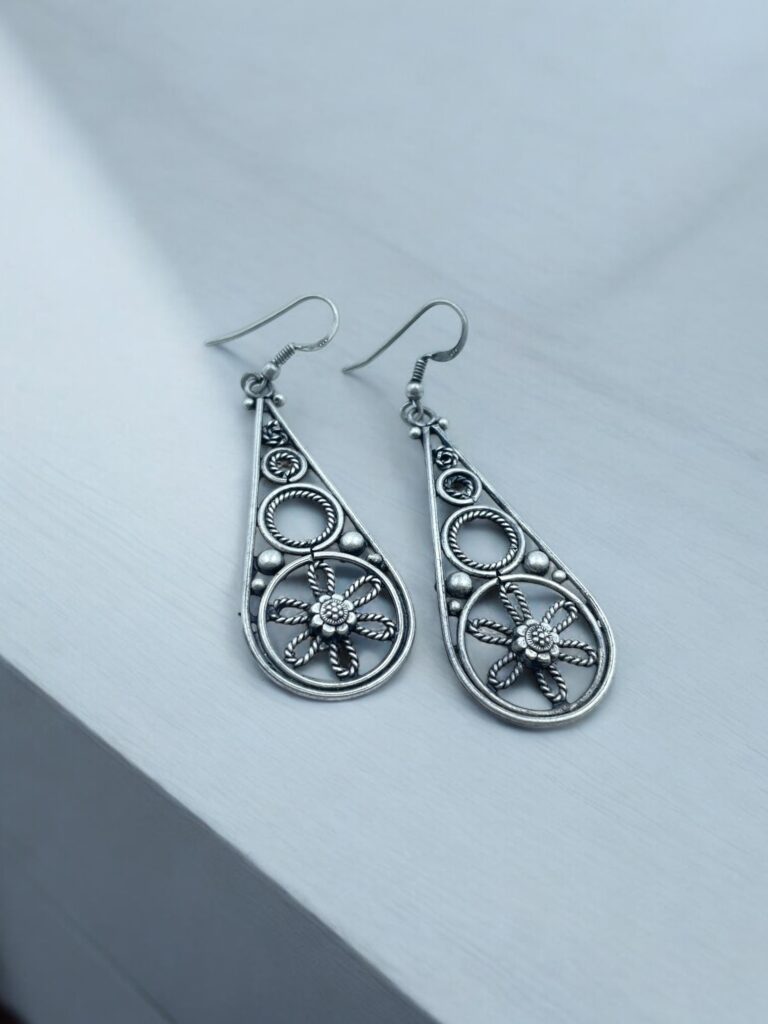 Tribal Hoops Earrings