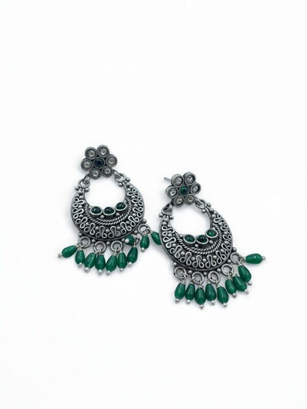 Buy Twilight Filigree Chandbali Earrings