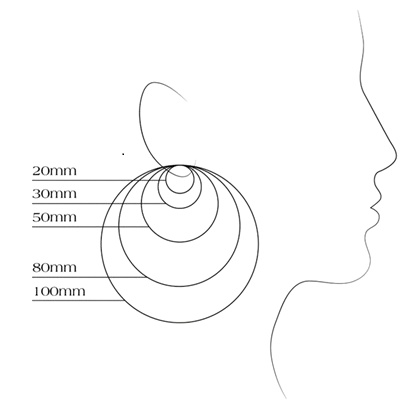 Earrings Size Guide