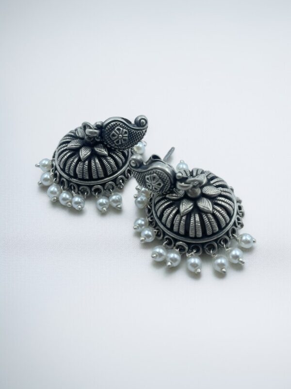 Elegant Temple Jhumka - Image 3
