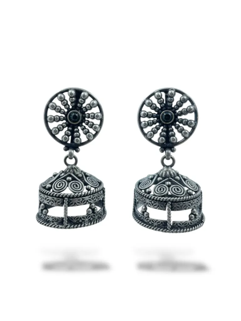 Shop Chakra Jali Jhumka Earrings