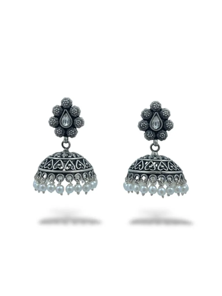 Heritage Drops Jhumka Earrings